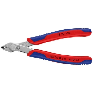 Knipex 78 23 125 Electronic Super Knips Precision Flush Cutter Bent Nose 125mm G